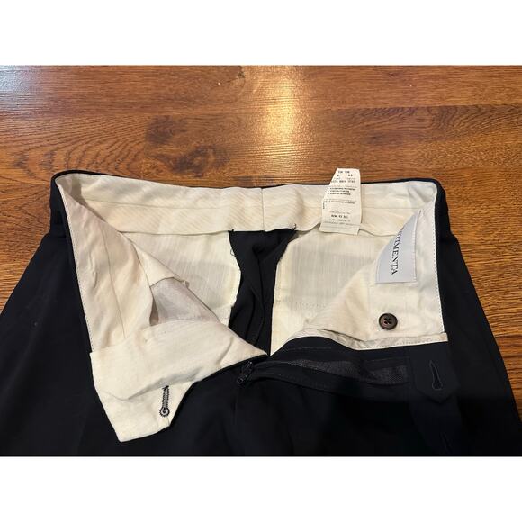 Vestimenta Women's Made in Italy Navy Dress Pants –Size 44 (8/10) Quality Made - Picture 4 of 9